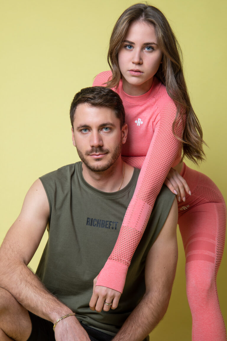campagna Richbefit con i modelli identity