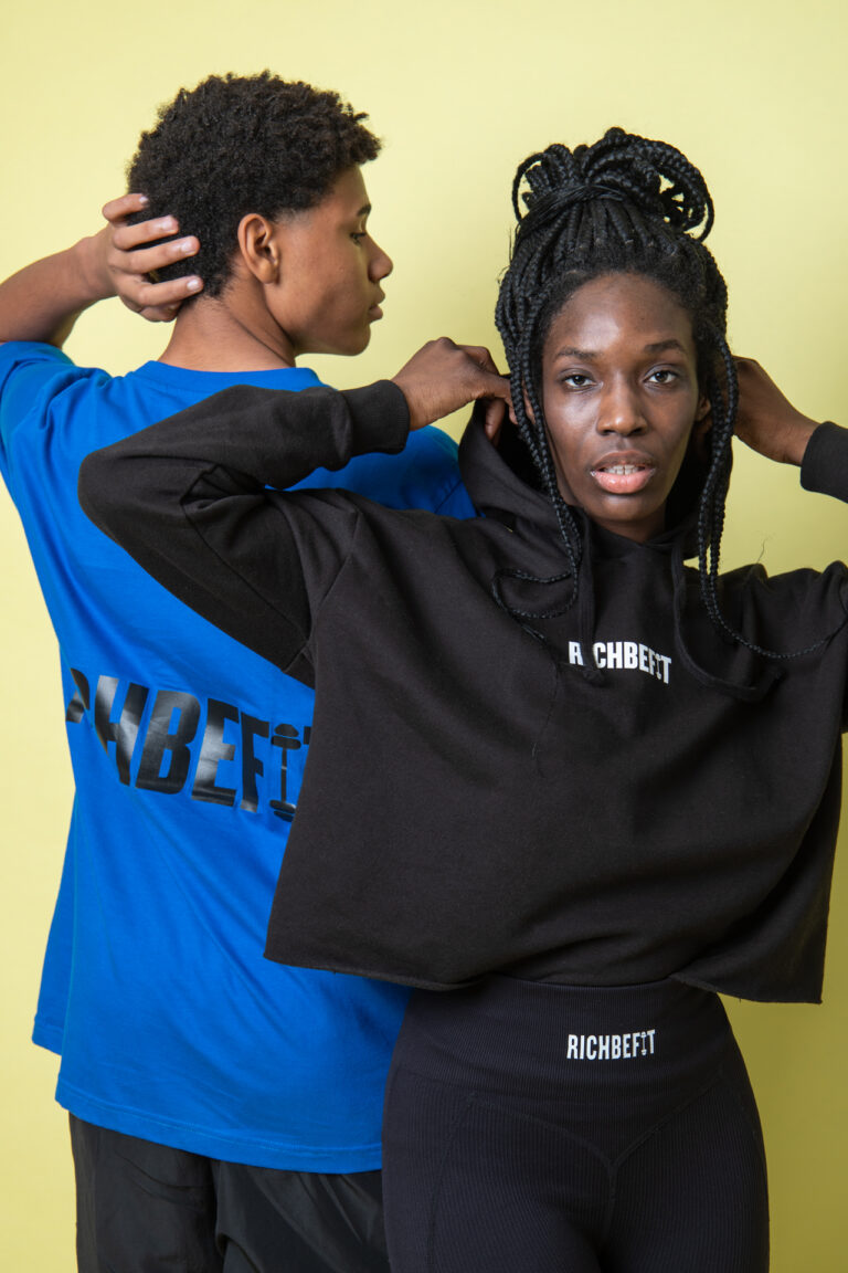 campagna Richbefit con i modelli identity