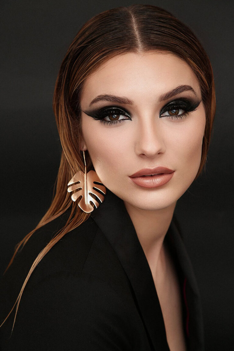 modella identity per foto beauty studio 13 per shooting in collaborazione con studio 13
