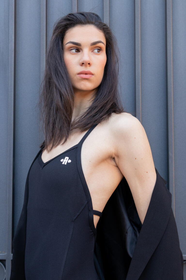 Shooting in palestra per richbefit con i modelli identity