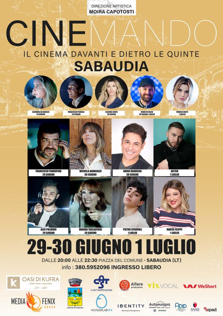 CINEMANDO 2023 SABAUDIA