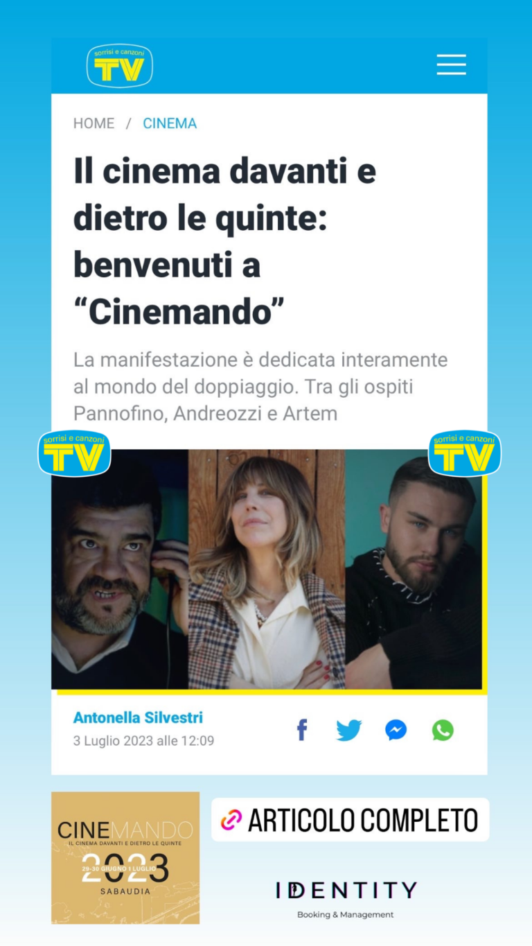 articolo cimenando partner ufficiale identity