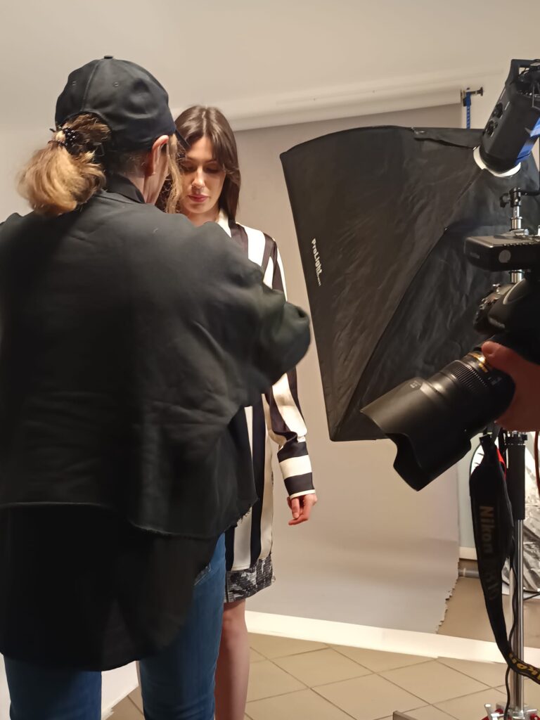 Giorgioquinto catalogo con modella identity